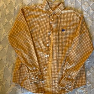 Cinch boys button up size 12